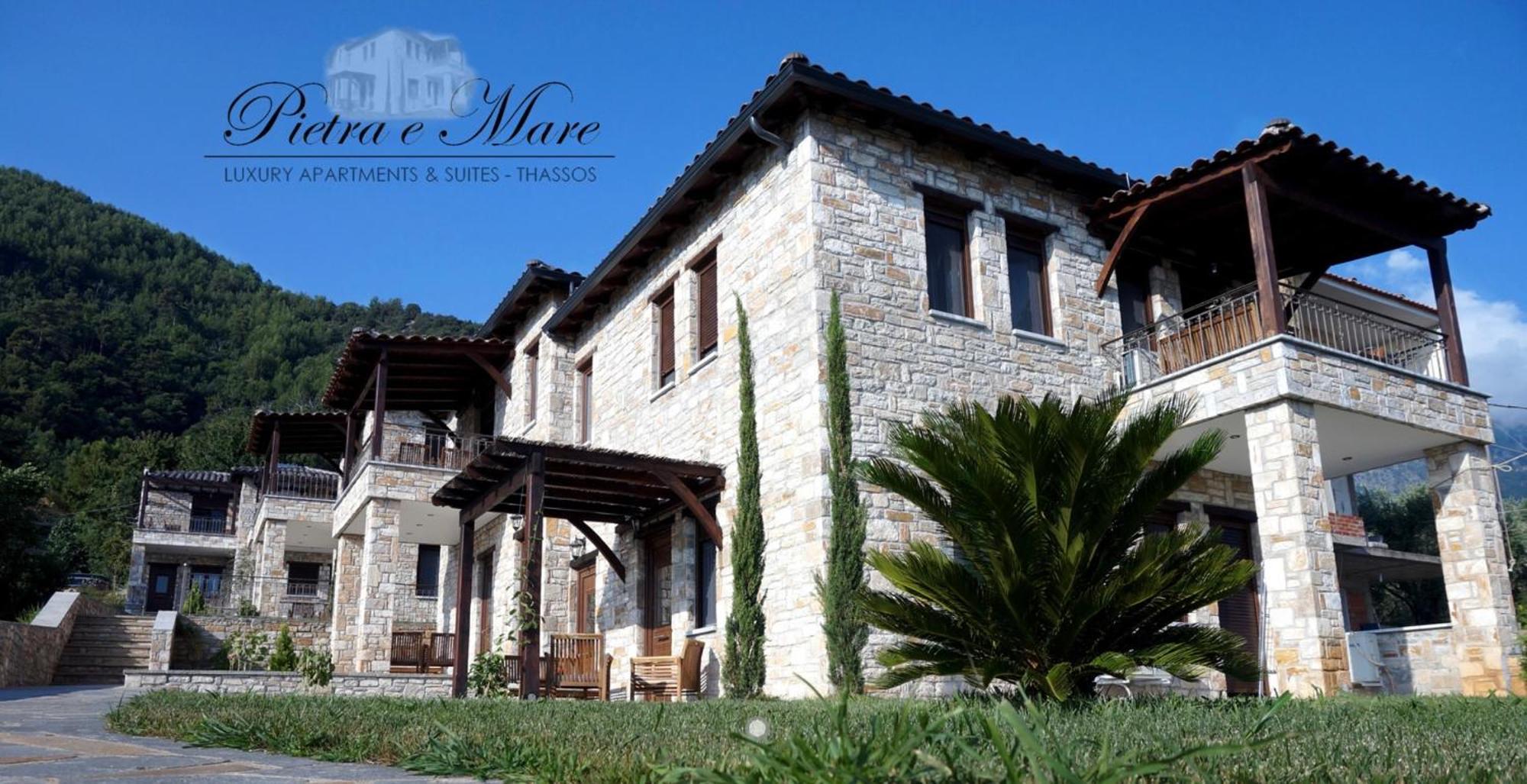Pietra E Mare Apartment Skala Potamia  Ngoại thất bức ảnh