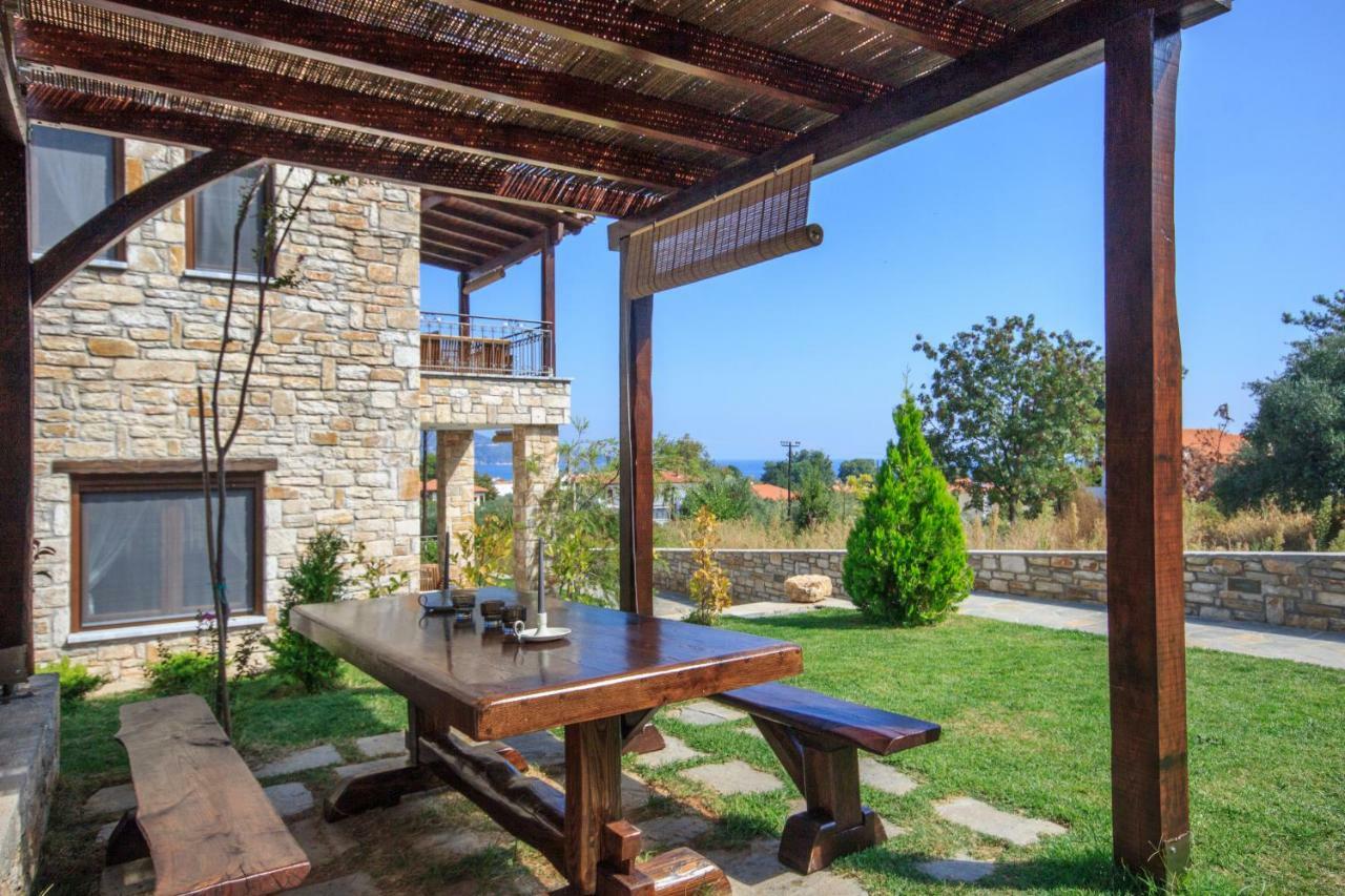 Pietra E Mare Apartment Skala Potamia  Ngoại thất bức ảnh